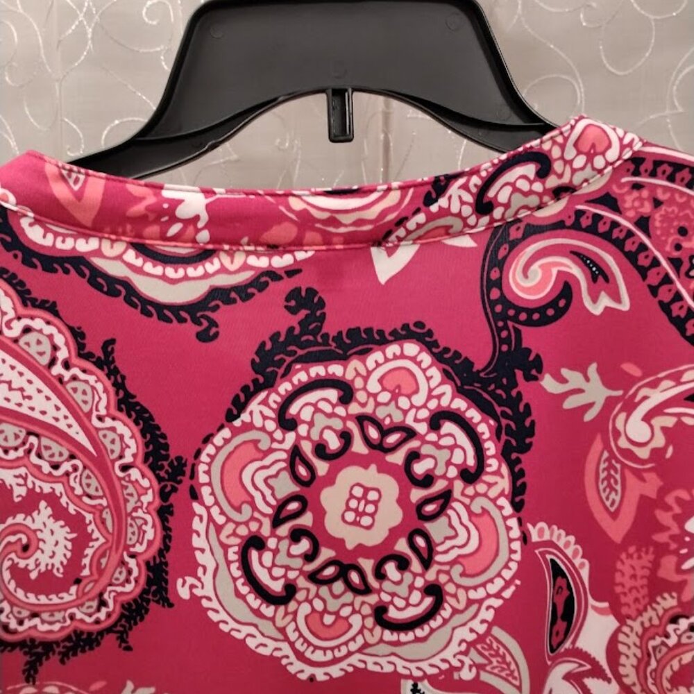 Ava & Grace Woman Paisely Top in Size 3X - Picture 11 of 12